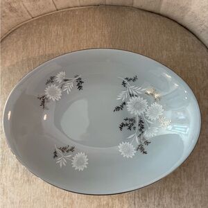 VTG 1970s Seyei China-Japan ‘Starlite’ #3171 serving vegetable large oval bowl